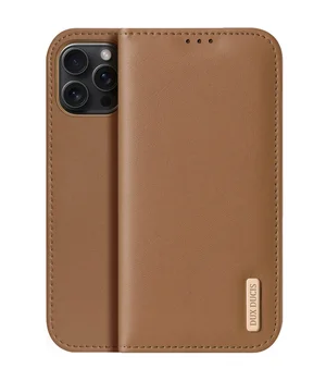 Чохол-книжка Dux Ducis Hivo для Apple iPhone 16 Pro (6.3") Brown