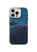 TPU чехол Pixel Craft with MagSafe для Apple iPhone 16 Pro (6.3") Mountain Blue