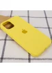 Чехол Silicone Case Full Protective (AA) для Apple iPhone 16 Pro (6.3") Желтый / Yellow
