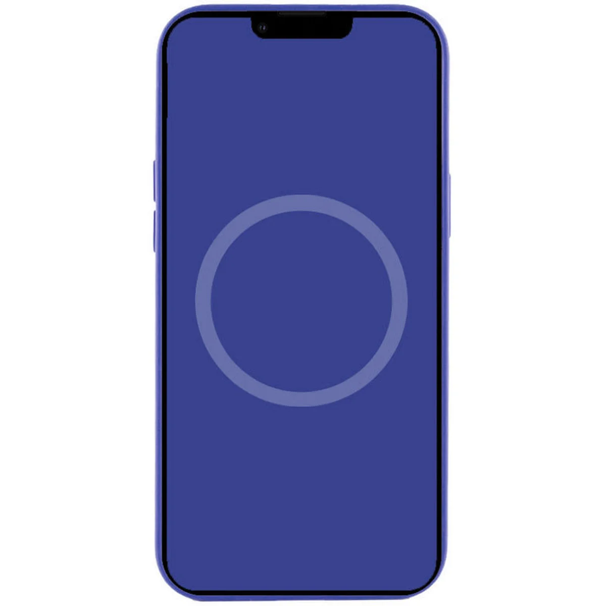 Чохол Silicone case (AAA) з Magsafe and Animation (button) для Apple iPhone 16 Pro (6.3") Ultramarine