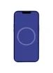Чехол Silicone case (AAA) with Magsafe and Animation (button) для Apple iPhone 16 Pro (6.3") Ultramarine