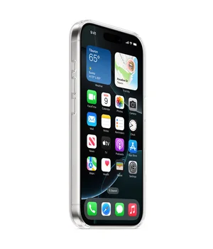 Чохол Clear Case (AAA) з MagSafe and Animation для Apple iPhone 16 Pro (6.3") Clear