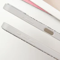 TPU чохол Bling World Rock Diamond для iPhone 16 Pro (6.3") Срібний