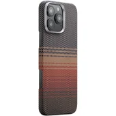 Чехол PC Carbon Protection Slim with MagSafe для Apple iPhone 16 Pro (6.3") Red