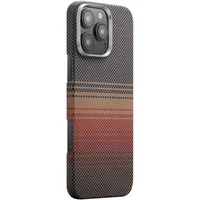 Чехол PC Carbon Protection Slim with MagSafe для Apple iPhone 16 Pro (6.3") Red