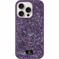 TPU чехол Bling World Rock Diamond для Apple iPhone 16 Pro (6.3") Фиолетовый