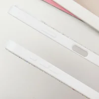 TPU чехол Bling World Rock Diamond для Apple iPhone 16 Pro (6.3") Белый