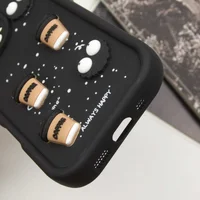 Чохол TPU Toys Case для Apple iPhone 16 Pro (6.3") Black / Always Happy