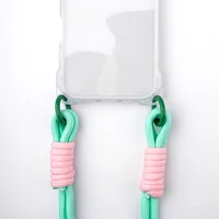 Чохол TPU CrossBody with straps для Apple iPhone 16 Pro (6.3") Transparent