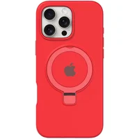 Чехол Silicone Case Full Protective with Ring для Apple iPhone 16 Pro (6.3") Red