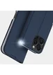 Чехол-книжка Dux Ducis с карманом для визиток для Apple iPhone 16 Pro (6.3") Синий