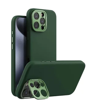 Чохол Silicone Nillkin LensWing Prop Magnetic для Apple iPhone 16 Pro (6.3") Зелений / Green