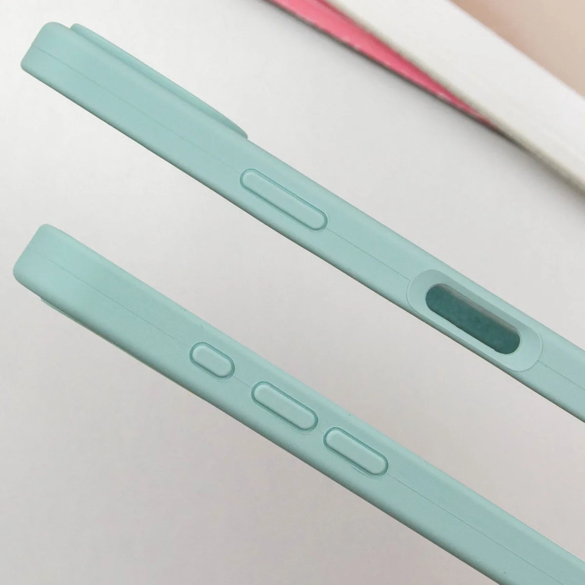 Чохол Silicone Case Full Protective (AA) для Apple iPhone 16 Pro (6.3") Бірюзовий / Beryl