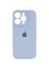 Чохол Silicone Case Full Camera Protective (AA) для Apple iPhone 16 Pro (6.3") Синій / Lilac Blue