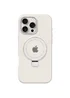 Чехол Silicone Case Full Protective with Ring для Apple iPhone 16 Pro (6.3") White