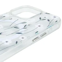 TPU+PC чохол Clear Garden with MagSafe для Apple iPhone 16 Pro (6.3") Cherry Petal