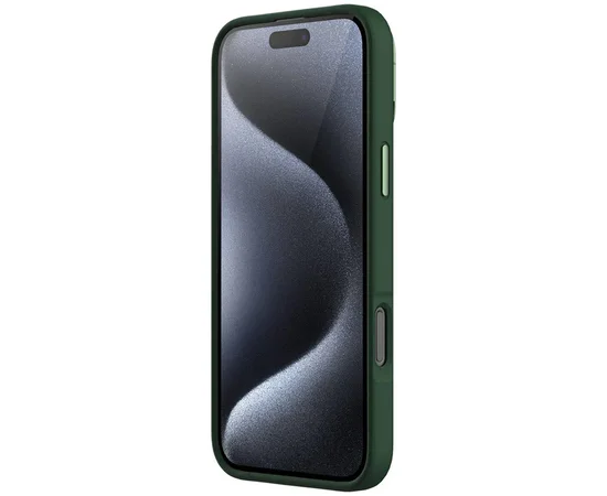 Чохол Silicone Nillkin LensWing Prop Magnetic для Apple iPhone 16 Pro (6.3") Зелений / Green