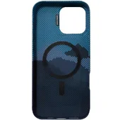 TPU чехол Pixel Craft with MagSafe для Apple iPhone 16 Pro (6.3") Mountain Blue