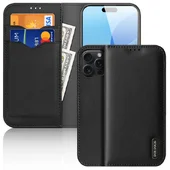 Чехол-книжка Dux Ducis Hivo для Apple iPhone 16 Pro (6.3") Black