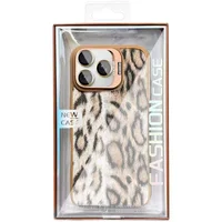 Чехол TPU+PC Wild Leopard with MagSafe and Lens для Apple iPhone 16 Pro (6.3") Brown