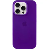 Чохол Silicone Case Full Protective (AA) для Apple iPhone 16 Pro (6.3") Фіолетовий / Ultra Violet