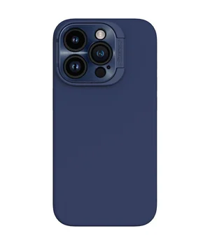 Чохол Silicone Nillkin LensWing Prop Magnetic для Apple iPhone 16 Pro (6.3") Синій / Blue