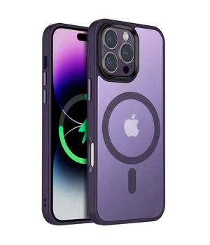 Чехол Ummi Colorful with MagSafe для Apple iPhone 16 Pro (6.3") Темно-фиолетовый / Dark Purple