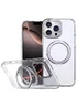 Чохол TPU+PC Empire with MagSafe and Ring для iPhone 16 Pro (6.3") Clear