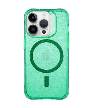 Чехол TPU Radiance with MagSafe для Apple iPhone 16 Pro (6.3") Green
