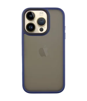 TPU+PC чохол Metal Buttons для Apple iPhone 16 Pro (6.3") Синій