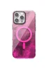 Чохол TPU Shiny Mountain (MagFit) для Apple iPhone 16 Pro (6.3") Pink