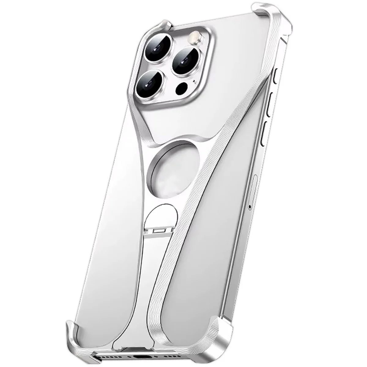 Чехол Bumper Y для Apple iPhone 16 Pro (6.3") Silver