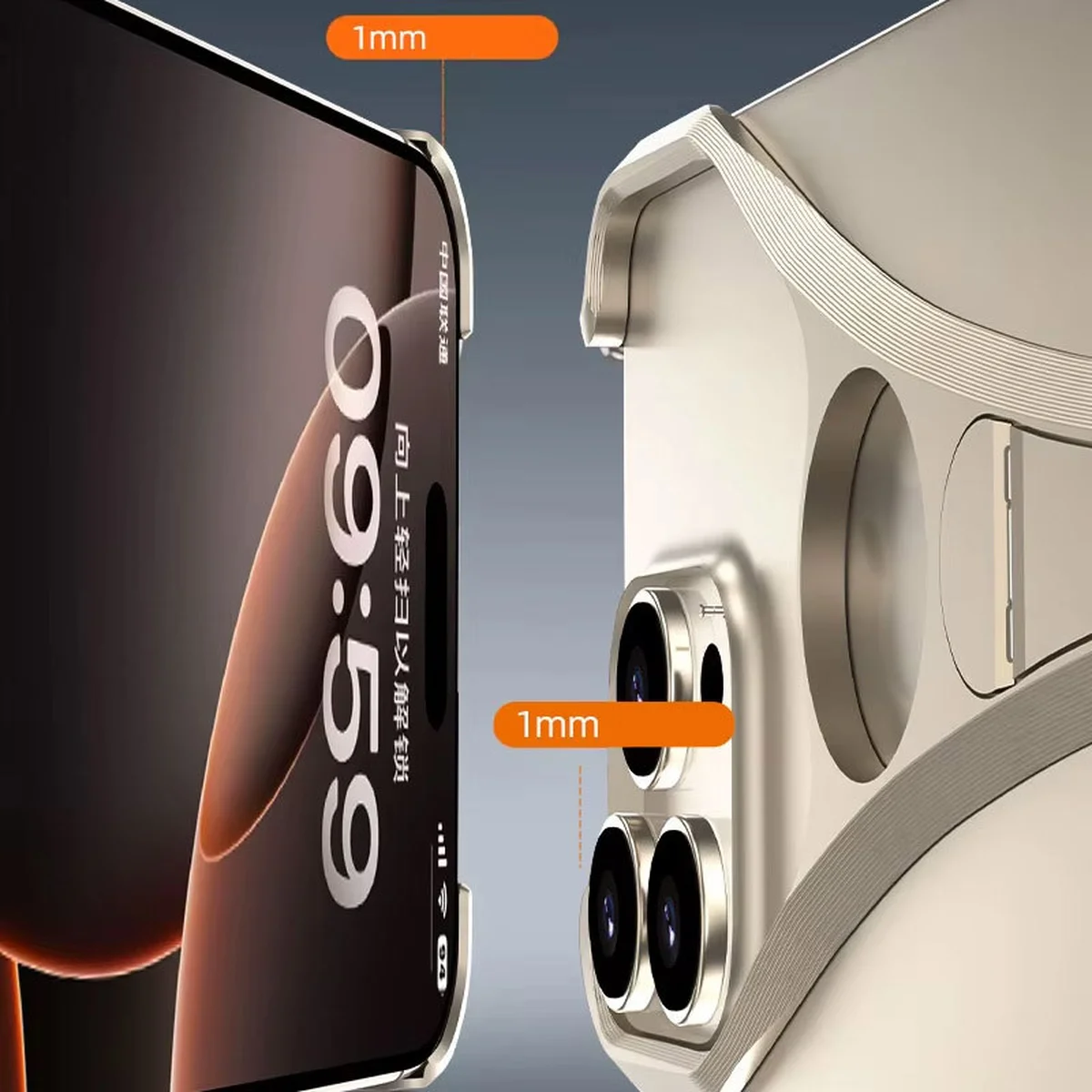 Чохол Bumper Y для Apple iPhone 16 Pro (6.3") Desert titanium