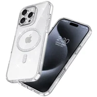 Чехол TPU Eclipse Sparkle (MagFit) для Apple iPhone 16 Pro (6.3") Clear