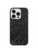 TPU чехол Bling World Rock Diamond для Apple iPhone 16 Pro (6.3") Черный
