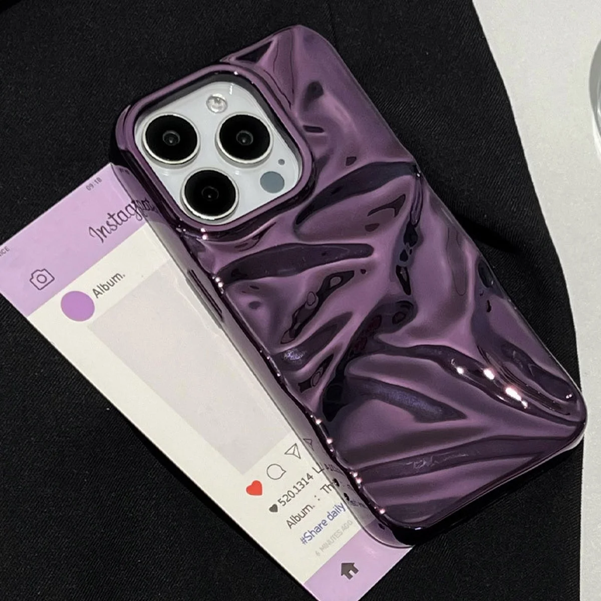 Чехол TPU Sea для Apple iPhone 16 Pro (6.3") Purple