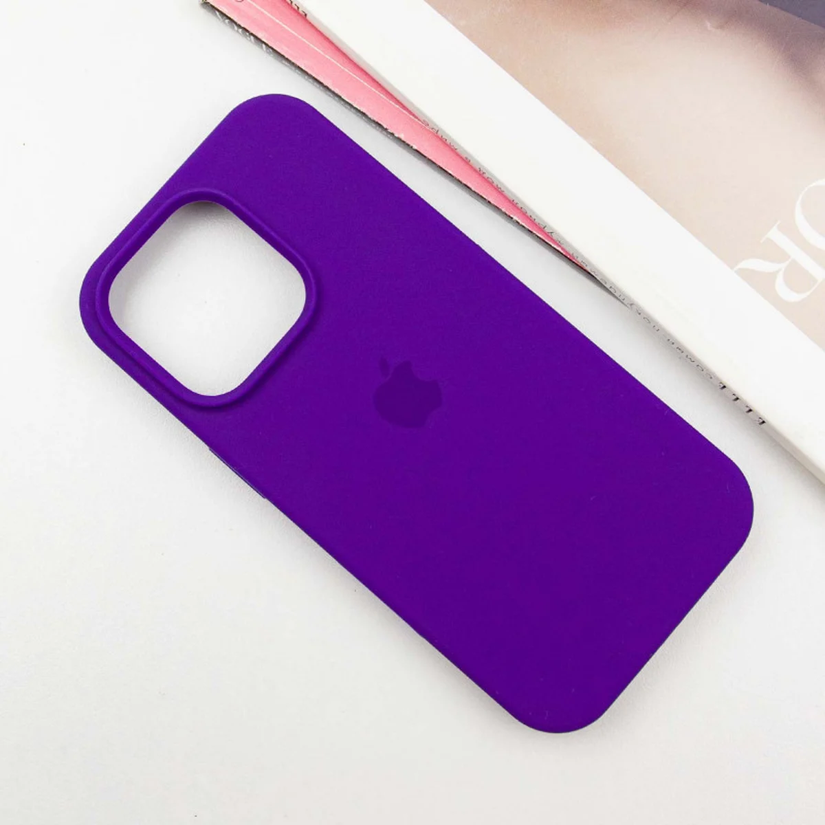 Чохол Silicone Case Full Protective (AA) для Apple iPhone 16 Pro (6.3") Фіолетовий / Ultra Violet