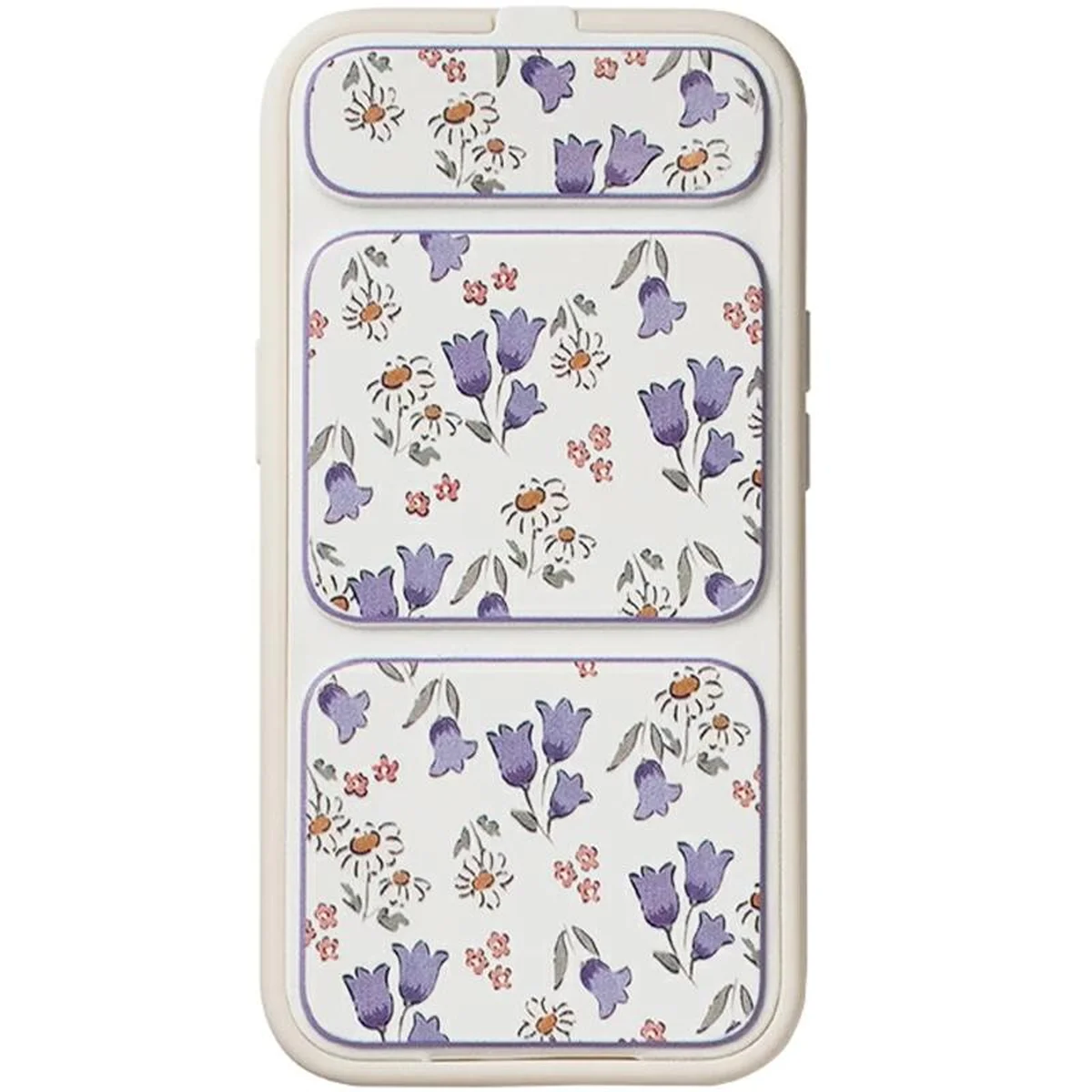 Чехол TPU Panel Stand для Apple iPhone 16 Pro (6.3") Floral Breeze