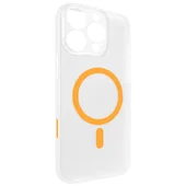 Чехол PC Slim Matte with Magnetic Fit (camera button) для Apple iPhone 16 Pro (6.3") Orange