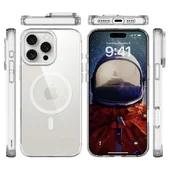 Чехол TPU Space Case Apex with MagSafe для Apple iPhone 16 Pro (6.3") Silver