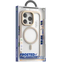 TPU+PC чехол Blueo Frosted Heat Dissipation Stand with MagSafe для Apple iPhone 16 Pro (6.3") Золотой / Gold