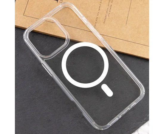 Чехол SGP Ultra Hybrid (MagFit) для Apple iPhone 16 Pro (6.3") Прозрачный