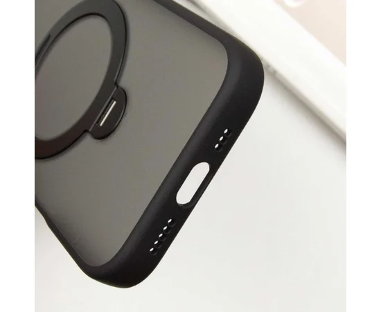 Чехол Ummi Colorful with MagSafe HQ Ring для Apple iPhone 16 Pro (6.3") Black