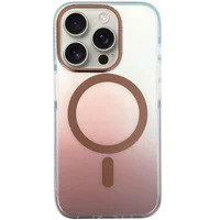 Чехол TPU+PC Phantom with MagSafe для Apple iPhone 16 Pro (6.3") Rose Gold