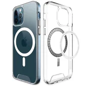Чохол TPU Space Case with MagSafe для Apple iPhone 16 Pro (6.3") Прозорий