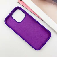 Чохол Silicone Case Full Protective (AA) для Apple iPhone 16 Pro (6.3") Фіолетовий / Ultra Violet