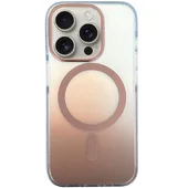 Чехол TPU+PC Phantom with MagSafe для Apple iPhone 16 Pro (6.3") Golden