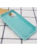 Чехол Silicone Case Full Protective (AA) для Apple iPhone 16 Pro (6.3") Бирюзовый / Marine Green