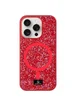TPU чехол Bling World Rock Diamond with MagSafe для Apple iPhone 16 Pro (6.3") Red