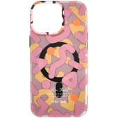TPU чехол Pastel Chaos with MagSafe для Apple iPhone 16 Pro (6.3") Pink